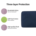 Miniatyrbillede 3 af 3: Bærbar Tablet-taske 12,5 Tommer Vandtæt Nylon Tablet-etui Multifunktionel Business Fritid Aktentaske Sort