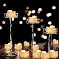 Miniatyrbilde 5 av 5: 12 stk LED Blinkende Flammelys, 12 LED Lys, Varmt Hvit LED Lys Emitterende Elektronisk Lys Varmt Hvit Blinkende