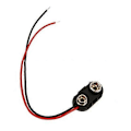 Miniatyrbillede 3 af 5: 10 stk. Snap 9V Batteriholder Klips På Spænder Stik Kabel med Ledning