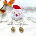Miniatyrbillede 1 af 9: Ny Juledukke Vedhæng DIY Julemand Peberkagemand Elg Brosche Tilbehør Hårtilbehør Tøjtilbehør santa claus bead chain style