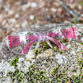 Miniatyrbild 5 av 5: Skyddande skyddsglasögon, transparent/rosa