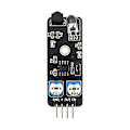 Pikkukuva 1 / 5: 4-nastainen infrapunaeste-esteentunnistusanturimoduuli autolle, robotille Arduino Diy:lle