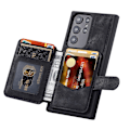 Miniatyrbillede 3 af 5: (Galaxy S22, Book Sort) Etui til Samsung Galaxy S22 5G, Samsung S22 5G Etui, Beskyttende Etui Premium