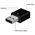 Miniatyrbillede 3 af 5: Usb Bluetooth 5.0 Audio Modtager Transmitter Trådløs Adapter
