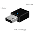 Pikkukuva 3 / 5: Usb Bluetooth 5.0 -äänenvastaanotinlähetin langaton sovitin