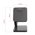 Miniatyrbild 5 av 5: Usb-laddningskabel Dock Bracket-bas Laddare Adapter Sladd Station För Mi Band 8