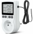 Miniatyrbilde 1 av 5: Kompatibel med termostatkontakt, digital timerkontakt, programmerbar digital kontakt med sensor, programmerbar digital timer, termostatkontakt Ch