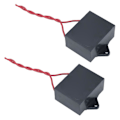 Miniatyrbillede 3 af 5: CBB61 loftsventilator kondensator 2 ledning 25UF 250VAC med 14cm ledningslængde, startkomponent (2stk)