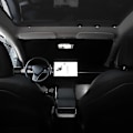 Miniatyrbilde 4 av 5: Solskjerm tilpasset for Tesla Model Y 2021 Bil foran bakre frontrute E