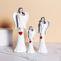 Miniatyrbillede 5 af 5: Hjem Moderne Resin Engel Statue Karakter Hjem Indretning Nordisk- C