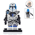 Miniatyrbild 3 av 5: 501st Legion Clone Trooper Army Set Mini Captain Rex Jesse And Echo Star Captain Rex 501st Clone Trooper Wars Figures Bricks