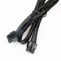Miniatyrbillede 4 af 4: PCI-e 8-pins til dobbelt 6+2-pins modulær strømforsyning GPU-kabel til Corsair RM1000x