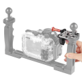 Miniatyrbild 1 av 3: Shutter Trigger Extension Lever Extend Mount Adapter För Undervattensbricka Dykning Action Kamera Vatten