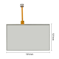 Miniatyrbillede 5 af 5: 4-polet Touch Screen Glas Digitizer 8 Tommer til Sync Radio F-serie Lastbiler DVD Audio Navigation LCD Sc