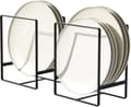 2-pack Tallriksshållare Organiserare Upright Skåp Disktork