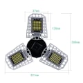 Miniatyrbilde 4 av 5: LED Super Lys Garasjelampe Industrilampe Vanntett Garasjelampe 80w