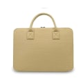 Miniatyrbillede 3 af 5: Lysegrå Laptop Sleeve til 17 tommer bærbar computer, Filt Computer Sleeve med håndtag til