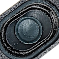 Miniatyrbild 5 av 5: 2 st 3 tums högtalare passiv bas vibrerande högtalarenhet 3w 4ohm för dator LCD TV