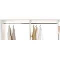 Miniatyrbilde 3 av 5: Garderobe rør senterbrakett for takmontering - Garderobe rør brakett for oval garderobe rør - C