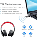Pikkukuva 3 / 4: Usb Bluetooth -sovitin 5.0 vastaanotinlähetin, 2-in-1 Bluetooth -lähetinvastaanotin