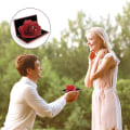 Miniatyrbild 2 av 5: Ringask 3D Pop Up Rosask Ringask 3D Pop Up Rosask Ringhållare Alla hjärtans dag Ringask Ringask Bröllop För Förlovning Bröllops smycken Presentask (röd)rin