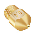 Miniatyrbillede 2 af 2: 6 stk. 3d-printer messing kobber ekstruderdyse Mk8 0,4 mm til Creality Cr-6 Se 3d-printer 1,75 mm filament
