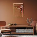 Miniatyrbillede 5 af 5: Sæson- og feriedekorationer Metal Modernisering Abstrakt Fresco Værelse Abstrakt Kvindekrop Form Kunst
