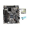 Pikkukuva 1 / 5: H55 emolevy Lga1156 tukee I3 530 I5 760 -sarjan Cpu Ddr3 -muistia tietokoneen emolevy+i3 550 C
