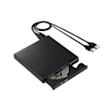Miniatyrbild 3 av 5: Extern Cd Dvd-enhet, Usb 2.0 Bärbar Dvd/cd-brännare Och Läsare/plug And Play/lågt Brus/smal För Laptop Desktop Mac Macbook Windows 10/8/7/xp