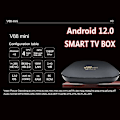 Miniatyrbild 5 av 5: Mini Smart TV-box Allwinner H3 med stöd för 8K-upplösning, mediaspelares Android 12, fyrkärnig