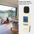 Pikkukuva 4 / 5: Äänimittari - Kannettava Digitaalinen LCD-Äänimittari Melunmittauslaite 30db - 130db Desibeliä
