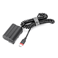 Miniatyrbillede 1 af 5: En-el15 Dummy-batteri med USB Type-c-strømadapter til Nikon Z7 Z7ii Z6 Z6ii