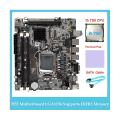 Miniatyrbillede 2 af 5: H55 bundkort Lga1156 understøtter I3 530 I5 760 serie Cpu Ddr3 hukommelse bundkort+i5 750 Cpu+sata C