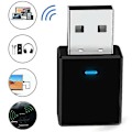 Pikkukuva 1 / 5: Usb Bluetooth 5.0 -äänenvastaanotinlähetin langaton sovitin