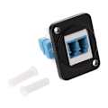 Miniatyrbilde 5 av 5: Chassis Panel Montering Socket Holder Modular Rj45 D-type  Lc Optisk Adapter