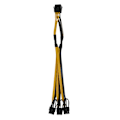 Miniatyrbillede 1 af 5: Atx 12v Cpu 8 Pin Til 3x 8pin (6+2) Pin Pci-e Han-Splitter Strømkabelforlængeradapter Til Graphi