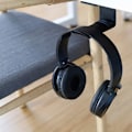 Miniatyrbild 2 av 5: Hörlursfäste Hängare Under Skrivbord Väggmonterad Headset Hållare Hängare Hörlurar Display Stativ
