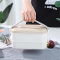 Miniatyrbilde 2 av 2: Rustfritt stål termisk isolert matboks Bento matbeholder for barn kvinner