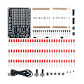 Miniatyrbillede 1 af 5: Elektronisk Terning Cha-81 Led Modul Diy [ Lodning Påkrævet ]