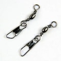 Miniatyrbilde 4 av 4: 100 stk Fiske-Snapper Koblingsklipp Rustfritt Stål Tønne Svirvel Pin Tackle Solid size 8