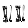 Miniatyrbillede 1 af 5: 2x 6pin til 4 Molex modulært strømforsyningskabel 6pin til 4 Ide-kabel til Rm1000x Rm850x Rm750x Rm650x