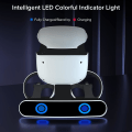 Miniatyrbilde 4 av 5: Ladestasjon for Ps Vr2-kontrollere og headsetstativ, trådløs kontaktladestasjon for 2 kontrollere, Ps-vr2-laderstasjon