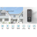 Miniatyrbild 3 av 5: Trådlös Wifi Video Dörrklocka Kamera Pir Människodetektering Molnlagring Utomhus Dörrklocka Intercom Sm