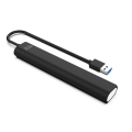 Miniatyrbild 1 av 5: Multi USB-splitter 5gbps 7 portar USB-expander USB 3.0 HUB Dock Adapter Port Multipel