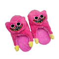 Miniatyrbilde 2 av 5: Barns myke plysj vinter varme slip-on sko for gutter og jenter rose red