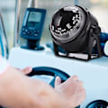 Miniatyrbillede 4 af 5: LED Navigationskompas, Bådkampas, Bådkampas, Professionelt Multifunktionskompas, Køretøj, Vandreture, Udendørsaktiviteter, Vildt Eventyr