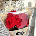 Miniatyrbild 3 av 5: 40 ark presentpapper, blomsteromslagsmaterial, presentpapper, torkad blomma