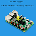 Pikkukuva 5 / 5: 5v Poe Pihat 802.3af Ethernet-virtalähdemoduuli Raspberry Pi 3b+ Rpi 4b:lle
