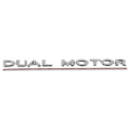Pikkukuva 1 / 5: 3D Dual Motor -tarrat, auton takaluukun merkki, tarra, tarrat mallille 3 2017-2020, koristeellinen S