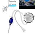 Miniatyrbilde 4 av 5: Akvarie Siphon Fisk Tank Syphon Vakuumrenser Pumpe Semi-automatisk Vannbytte Filter
